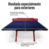 Mesa de ping pong rainbow street outdoor resistente