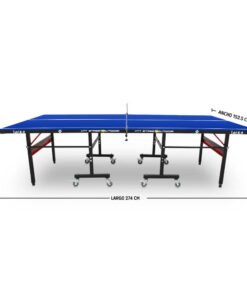 Mesa de ping pong para exterior Storm Black Abierta