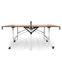 Mesa de Ping Pong Luxwood Junior Estructura Blanca Abierta